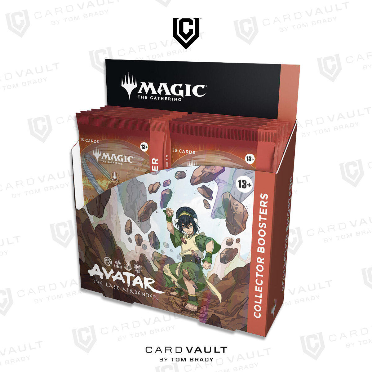 Magic: The Gathering - Avatar The Last Airbender Collector Booster Box CardVault by Tom Brady Magic: The Gathering - Avatar The Last Airbender Collector Booster Box CardVault by Tom Brady