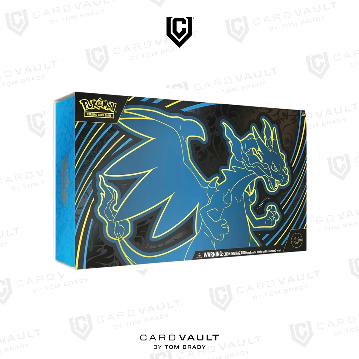blue mega charizard pokemon card Pokémon Mega Charizard X ex Ultra Premium Collection – CardVault by Tom Brady