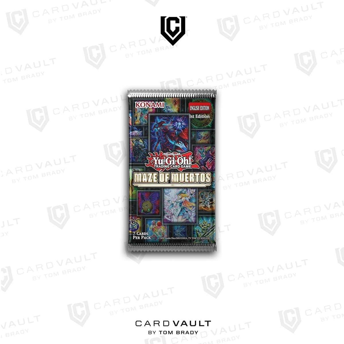 Yu-Gi-Oh! Maze of Muertos Booster Pack – CardVault by Tom Brady Yu-Gi-Oh! Maze of Muertos Booster Pack – CardVault by Tom Brady