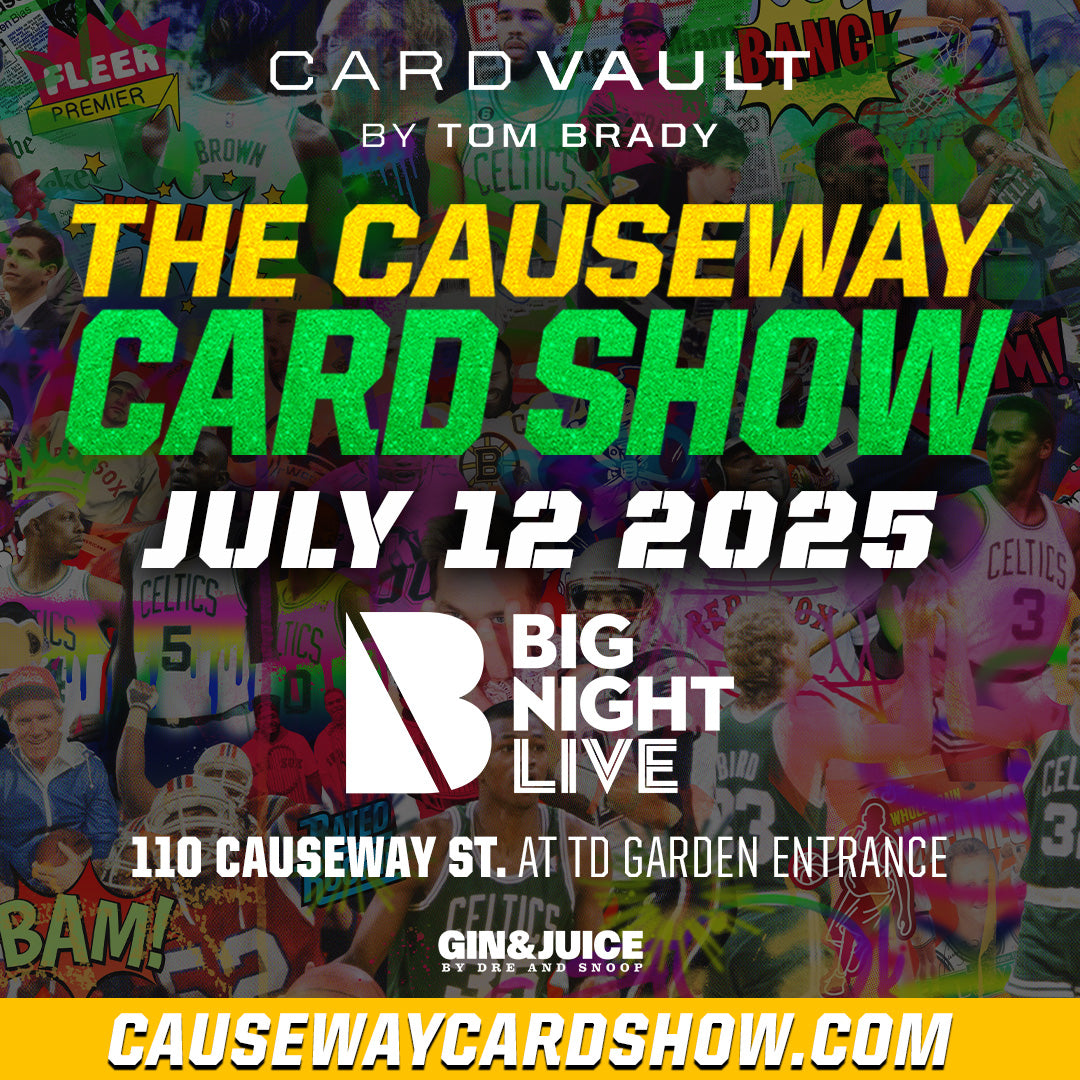 CAUSEWAY CARD SHOW VENDOR TABLE - JULY 12th 2025