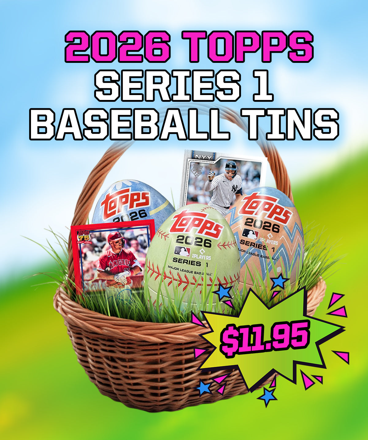 2026 Topps Series 1 Baseball Tin
