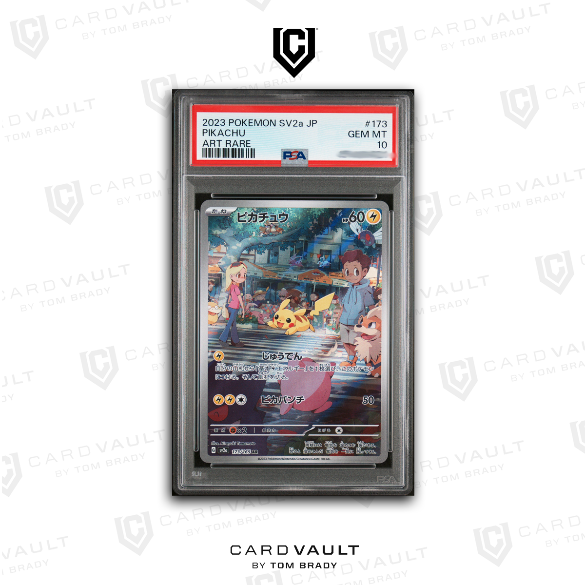 2023 POKEMON JAPANESE SV2a 173 PIKACHU AR PSA 10