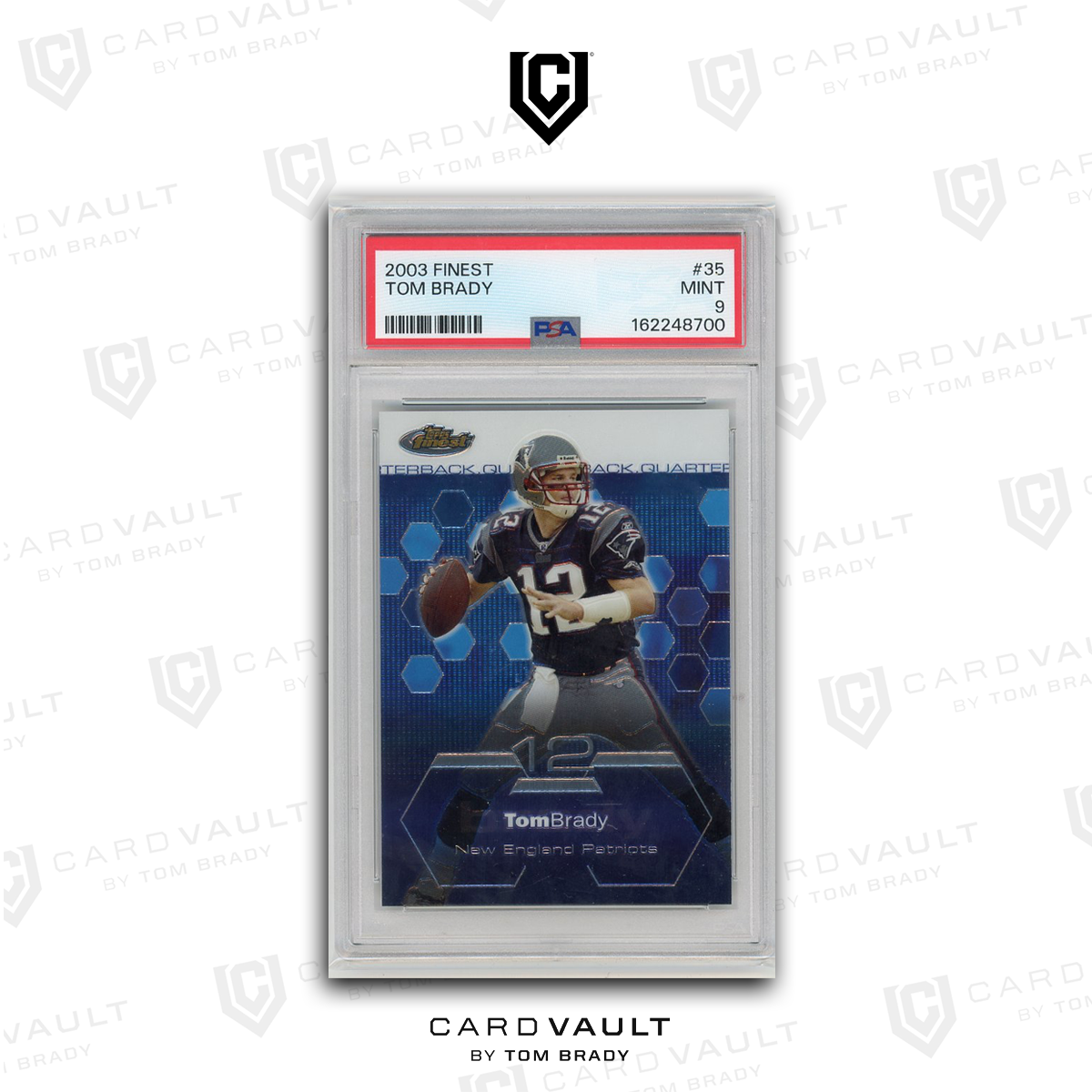 2003 FINEST 35 TOM BRADY PSA 9 7-12
