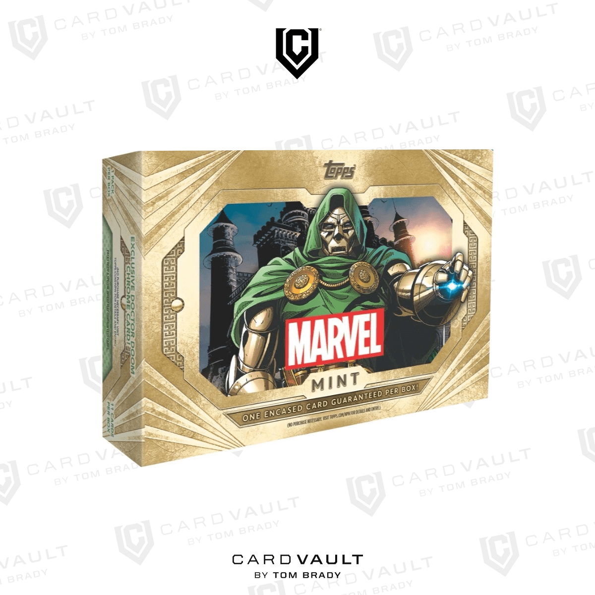 2025 Topps Mint Marvel Hobby Box - CardVault by Tom Brady