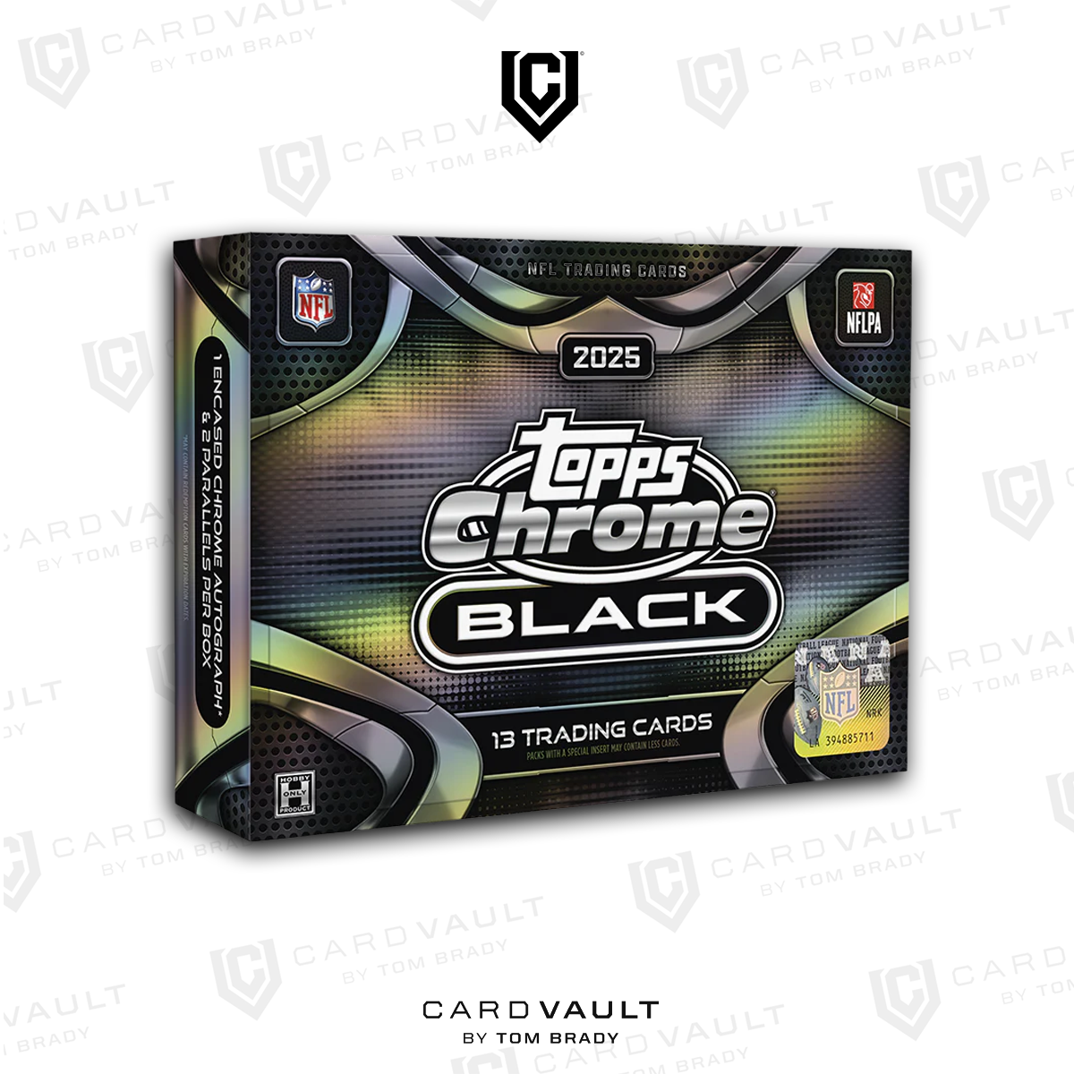 2025 Topps Chrome Black Football Hobby Box