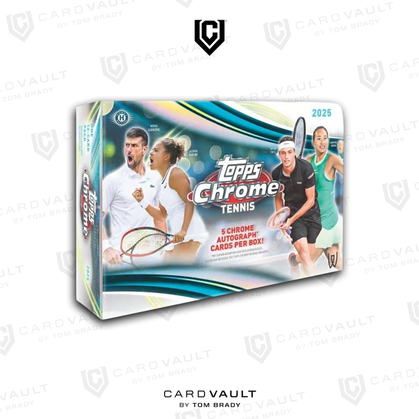2025 Topps Chrome Tennis Hobby Breaker's Delight Box – CardVault