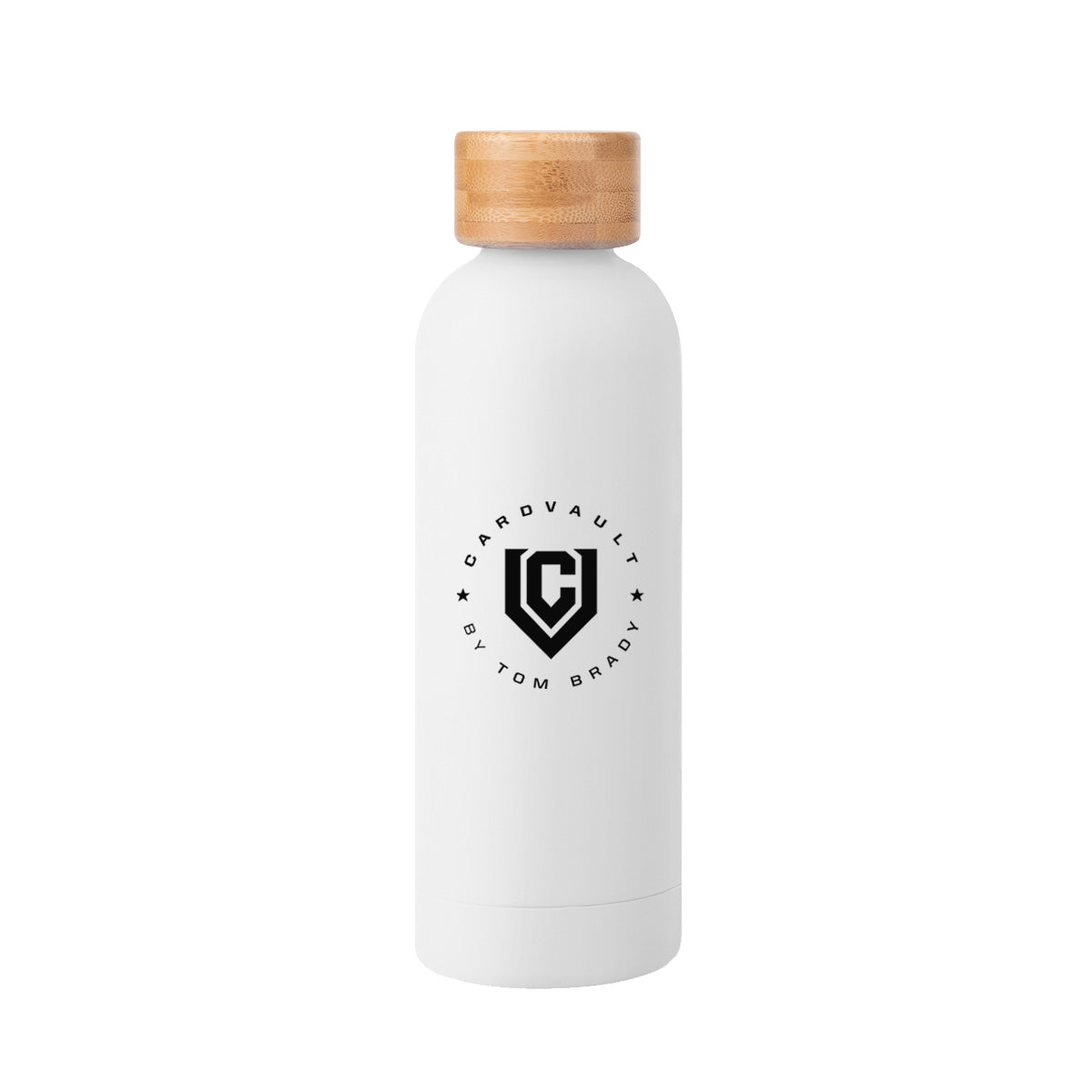 CVTB 17 Oz. Stainless Steel Bottle With Bamboo Lid