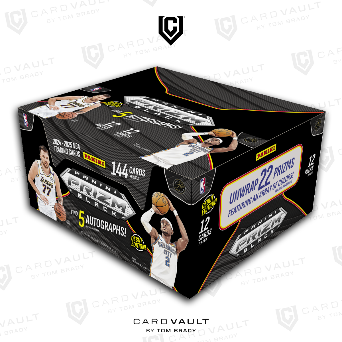 2024/25 Panini Prizm Black Basketball Hobby Box