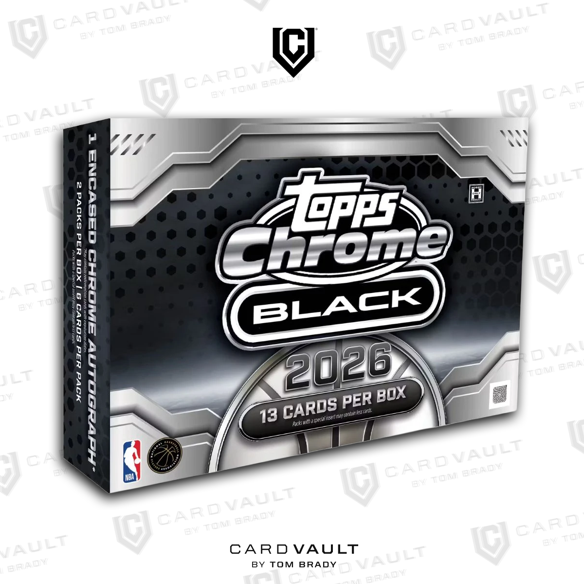 2025-26 Topps Chrome Black Basketball Hobby Box