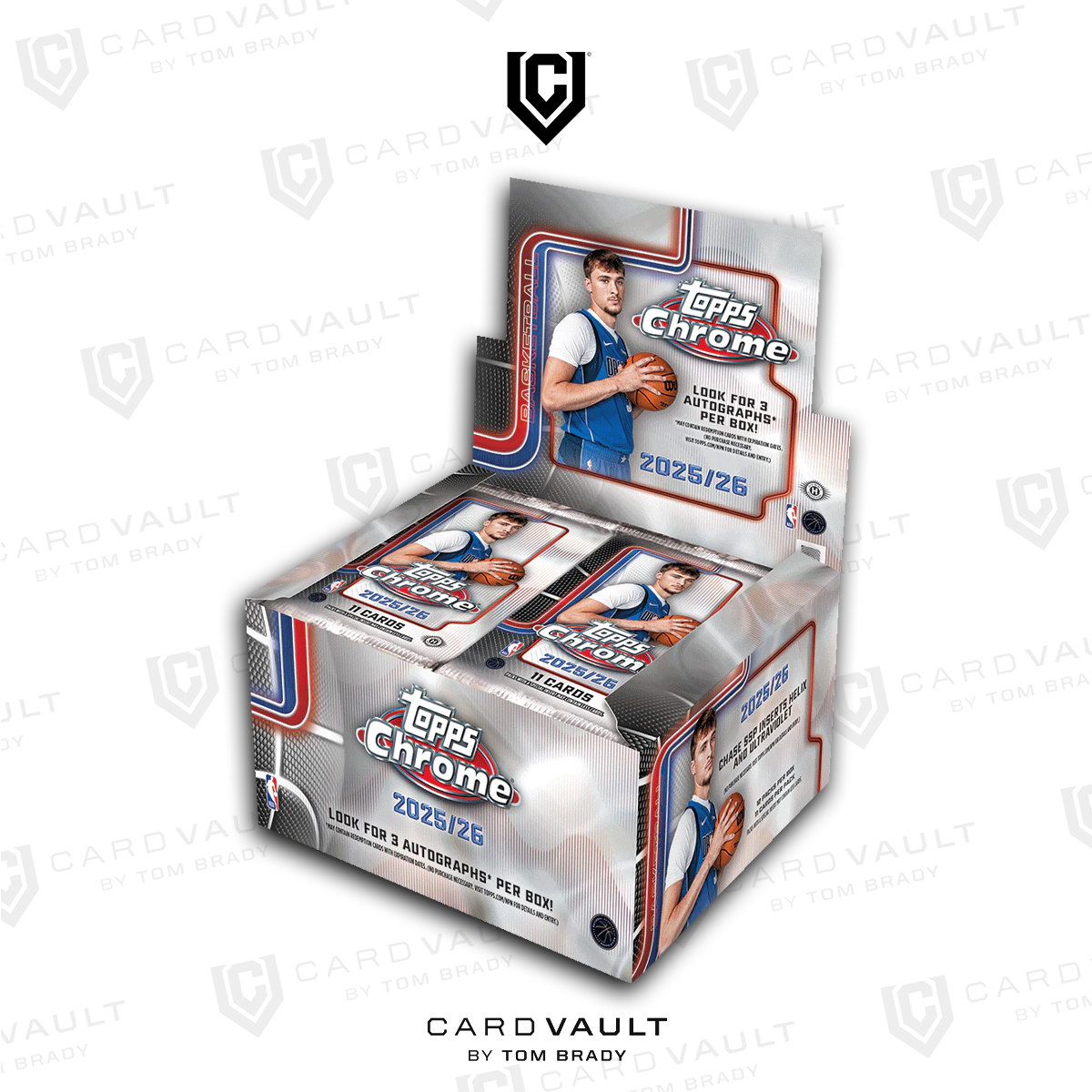 2025/26 Topps Chrome Basketball Jumbo Box
