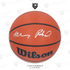 Anthony Edwards & Rob Dillingham Autographed Wilson Authentic Series Indoor/Outdoor Basketball