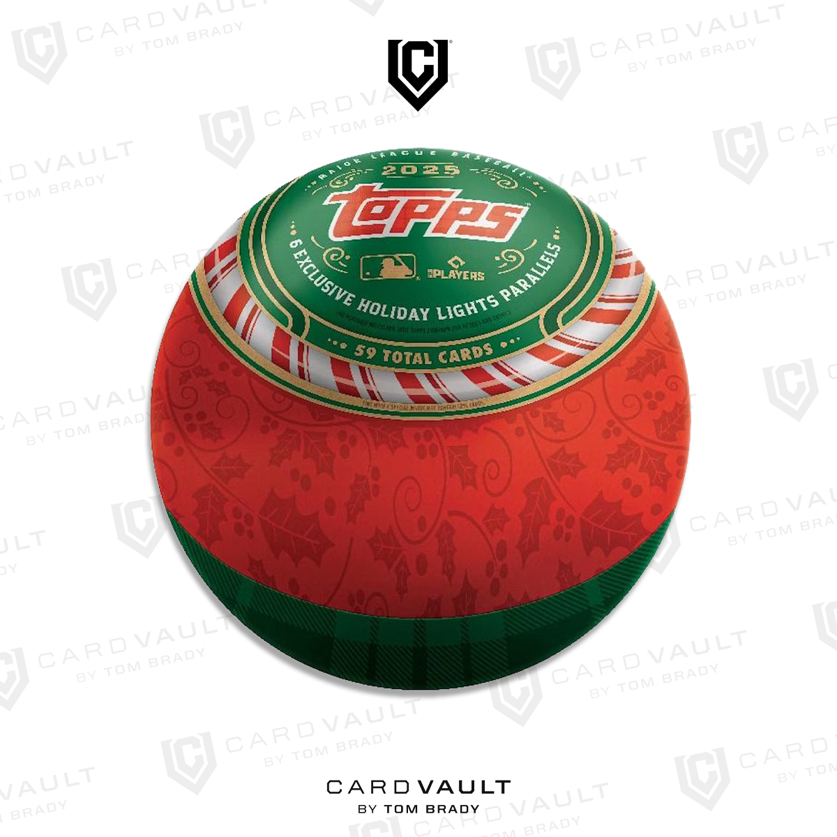 2025 Topps Holiday Hobby Baseball Tin