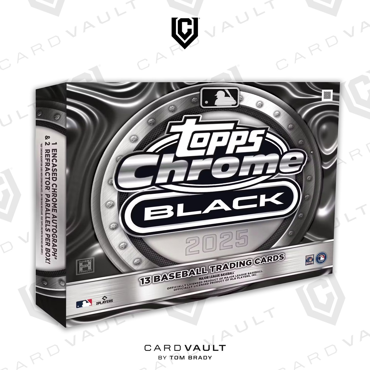 2025 Topps Chrome Black Baseball Hobby Box