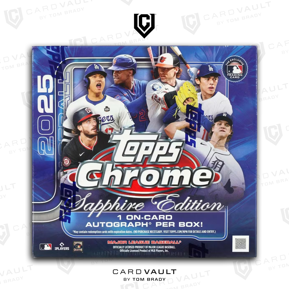 2025 Topps Chrome Sapphire Baseball Hobby Box