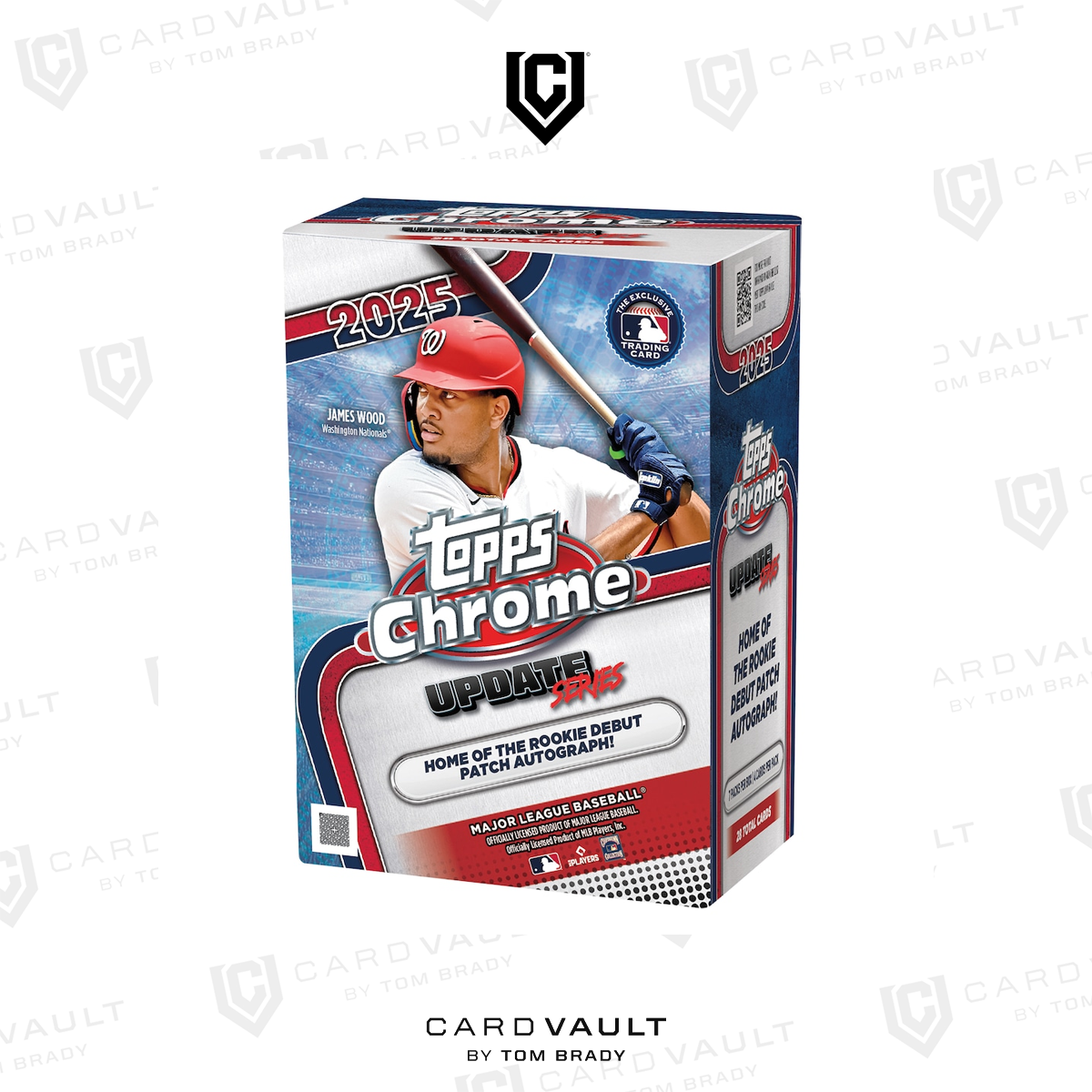 2025 Topps Chrome Update Series Baseball Blaster Box