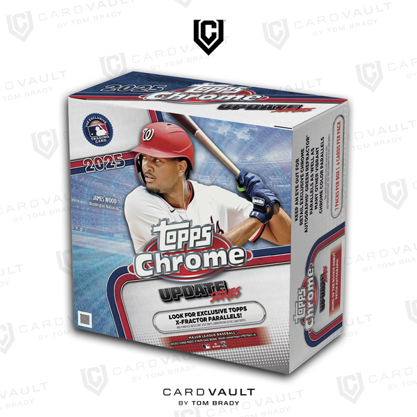 2025 Topps Chrome Update Series Baseball Mega Box – CardVault by
