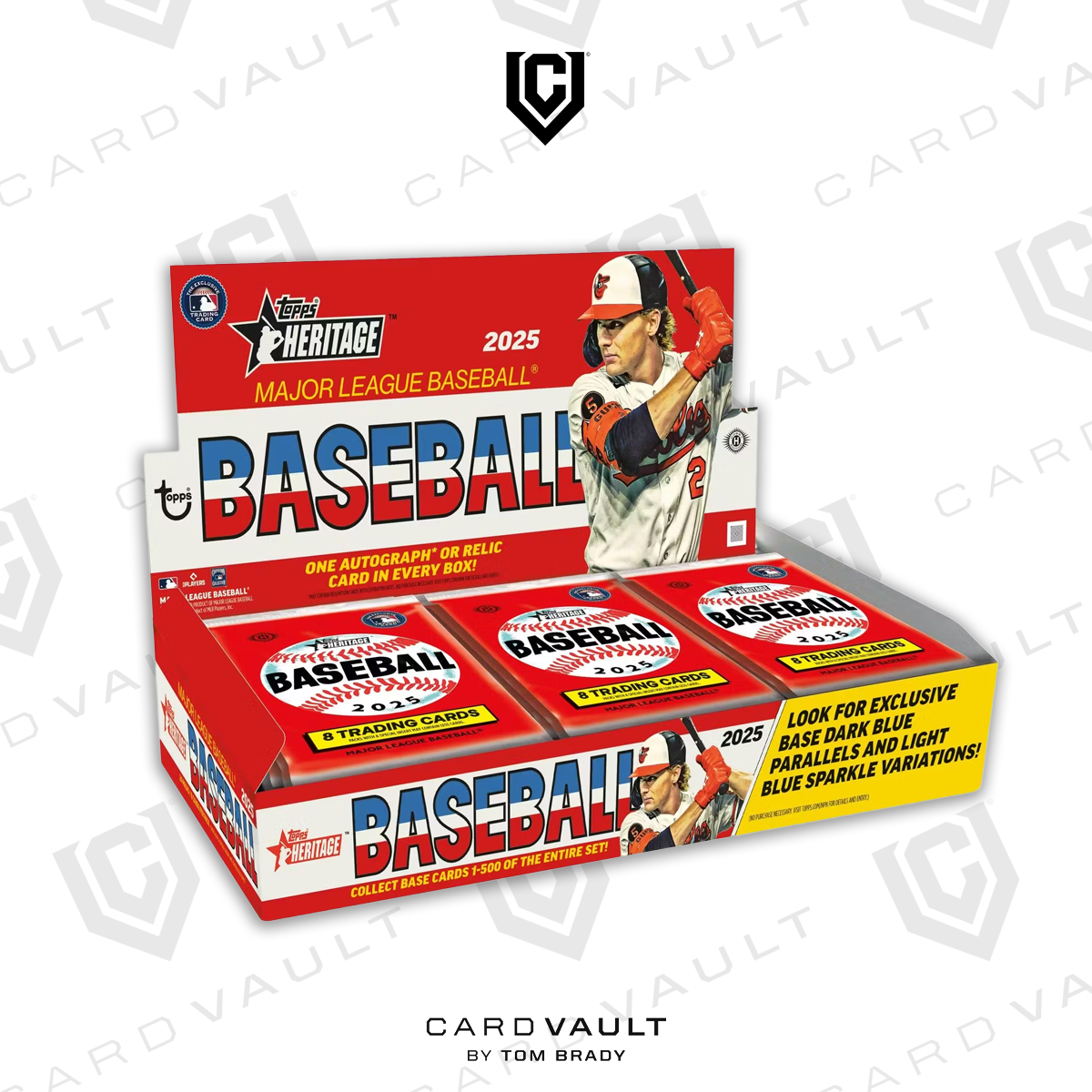 2025 Topps Heritage Baseball Hobby Box