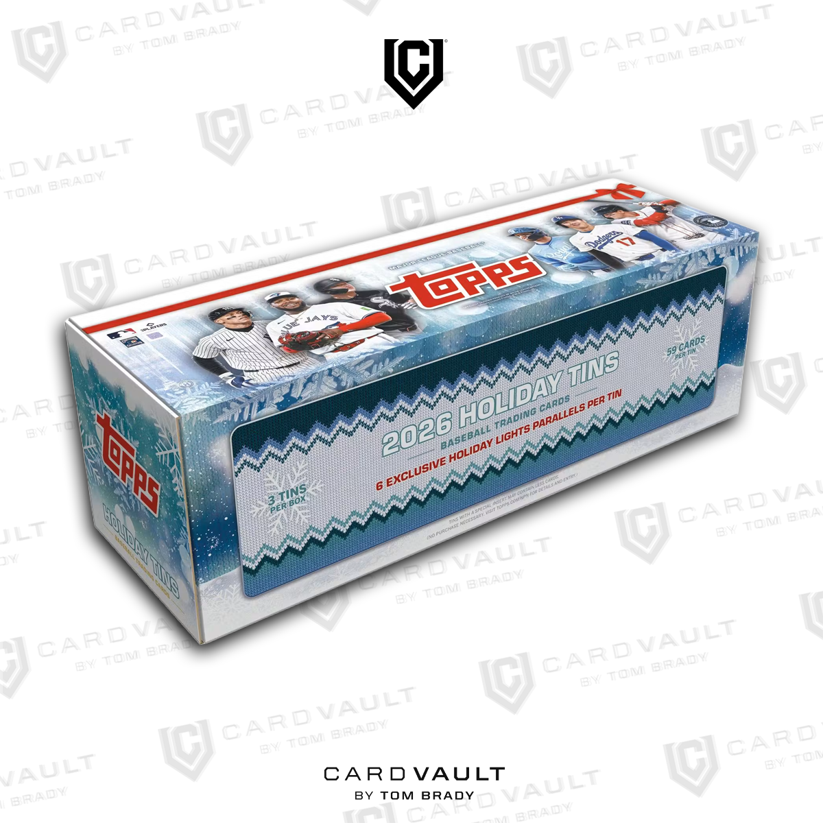 2026 Topps Holiday Baseball 3-Tin Box