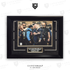 Conor McGregor & Floyd Mayweather "The Money Fight" Dual Autographed Framed Photo JSA/Beckett COA