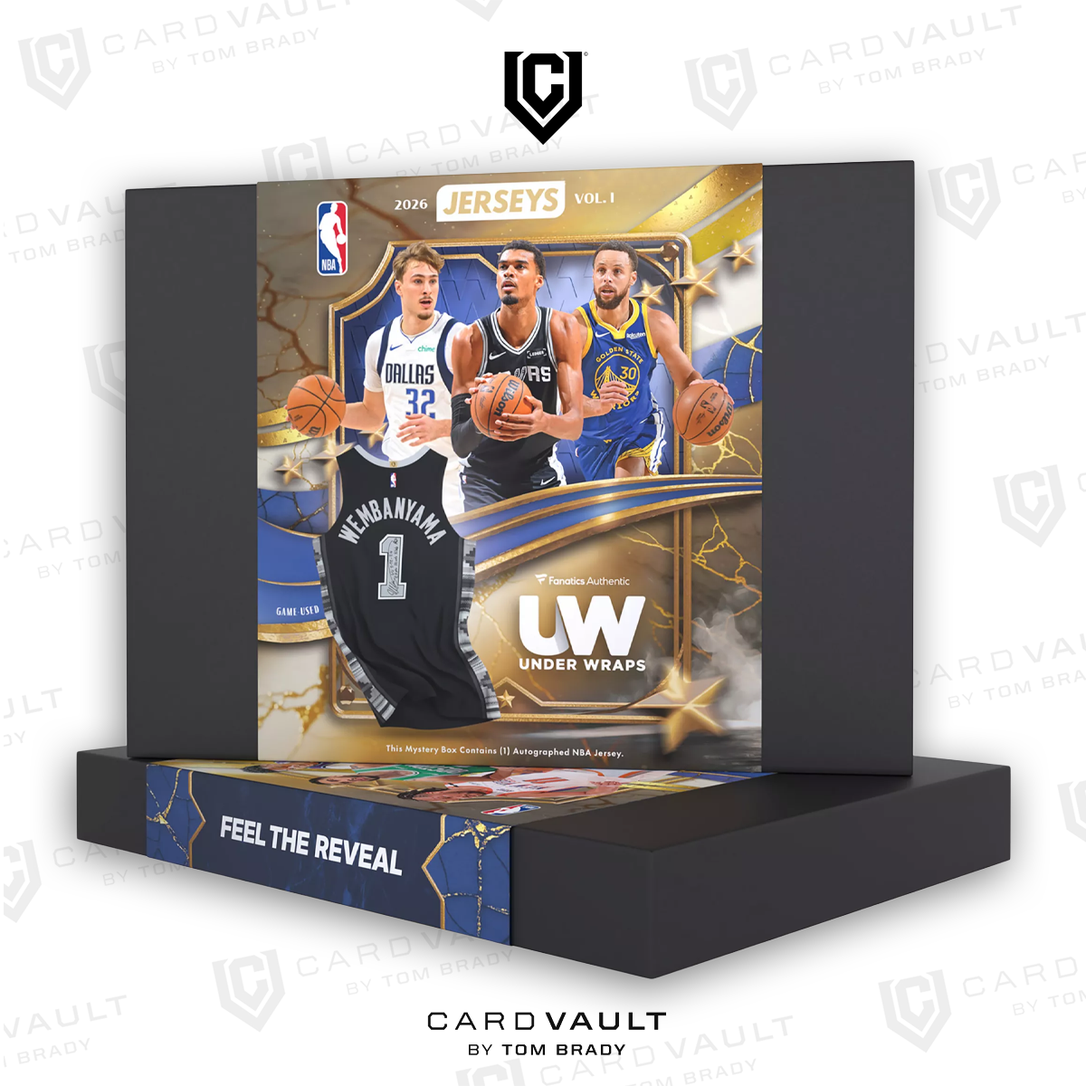 2026 Fanatics Under Wraps Autographed NBA Basketball Jersey Vol. 1