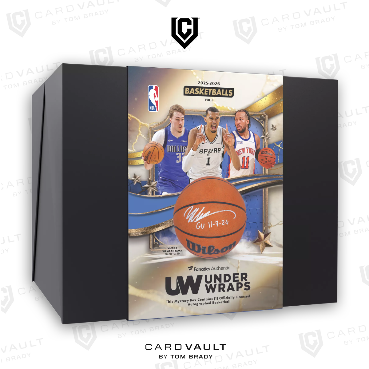 2026 Fanatics Under Wraps Autographed NBA Basketball Vol. 1
