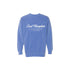 CVTB East Hampton Wordmark Logo Garment-Dyed Crewneck Sweatshirt