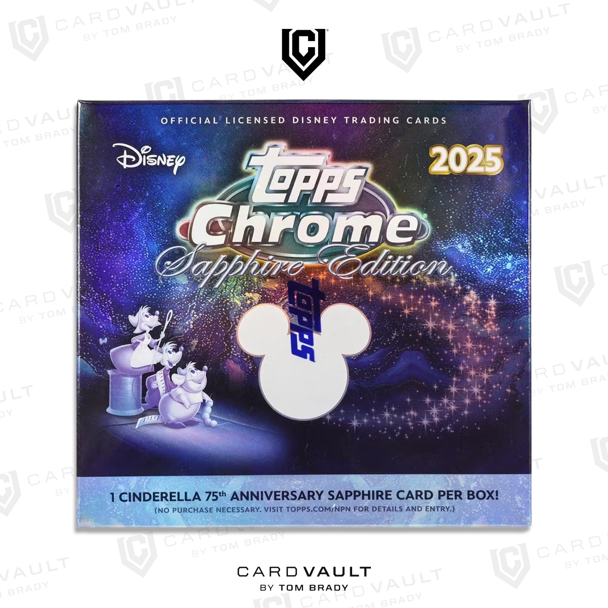 2025 Topps Chrome Disney Sapphire Edition Box