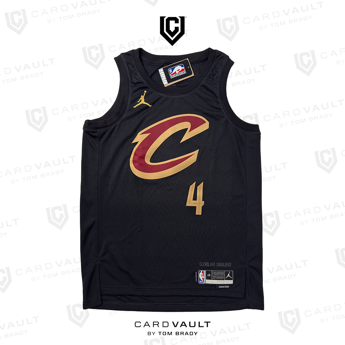 Evan Mobley Signed Black Cavaliers Jersey (Fanatics COA)