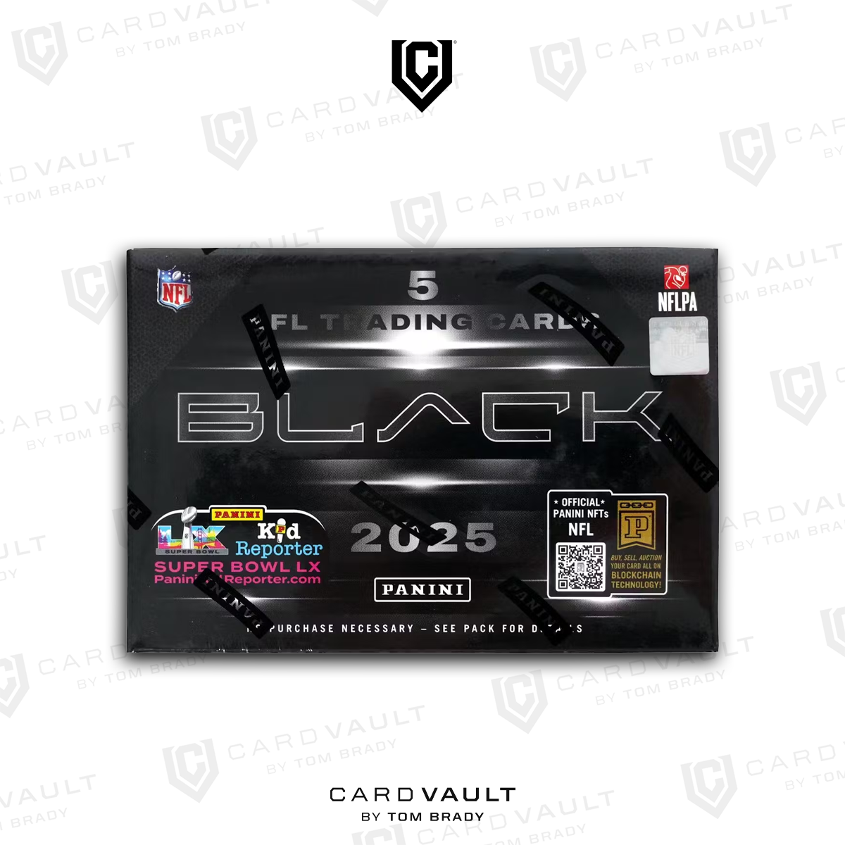 2025 Panini Black Football Hobby Box