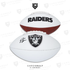 Geno Smith Las Vegas Raiders Fanatics Authentic Autographed Franklin White Panel Football