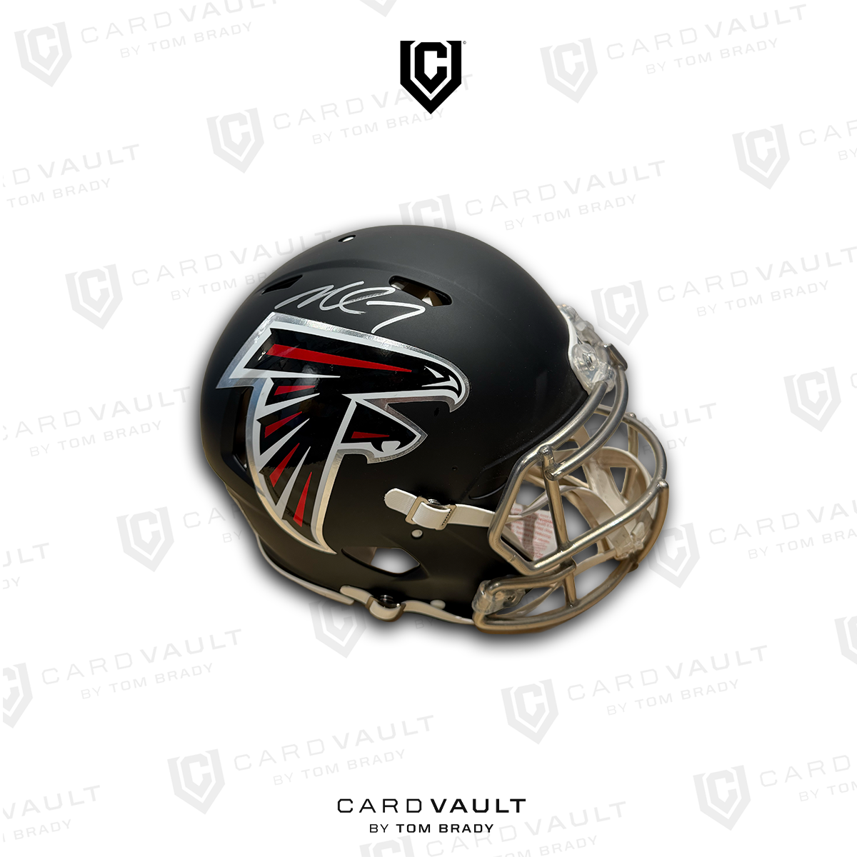 Micheal Vick Atlanta Falcons Autographed Riddell Speed Helmet