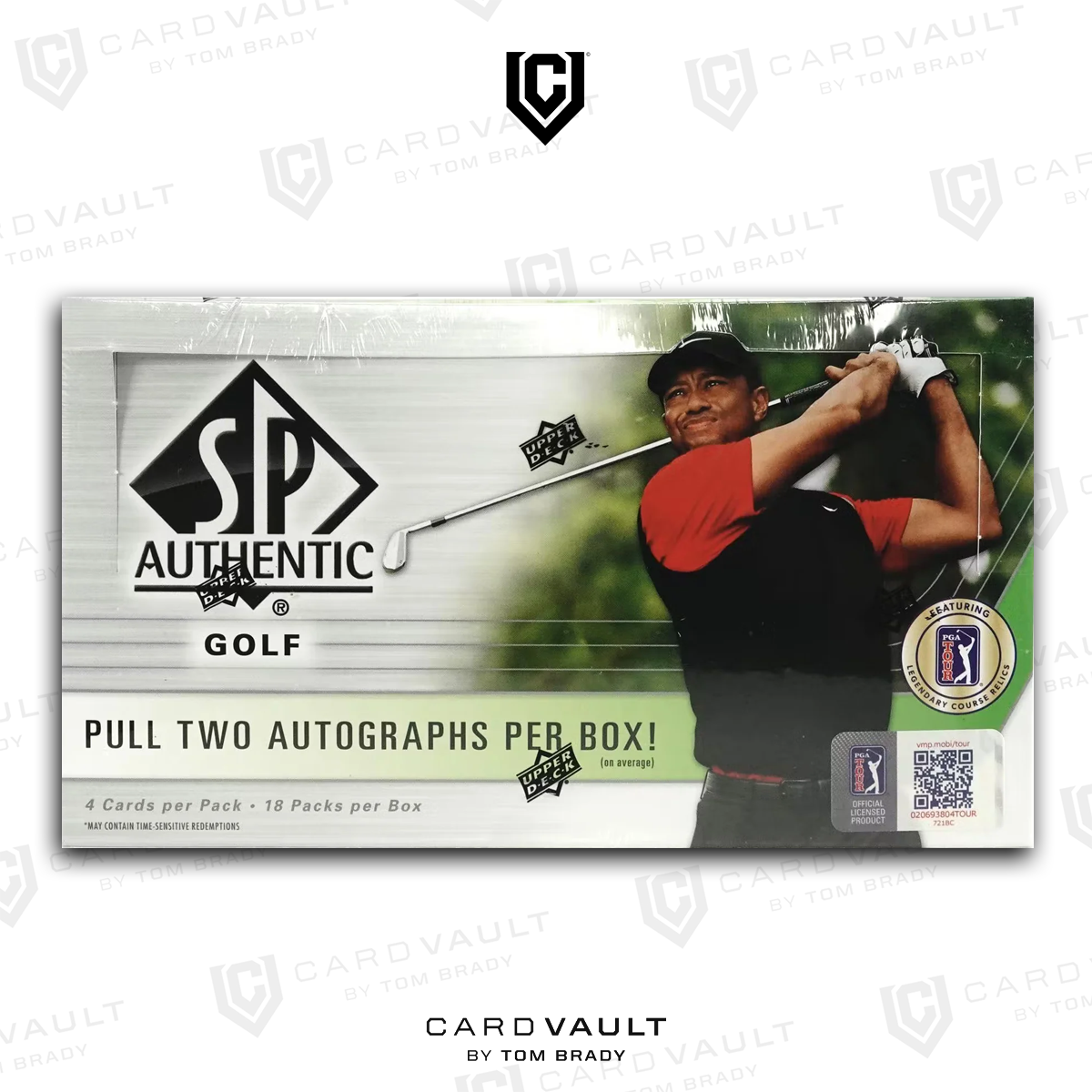 2021 Upper Deck SP Authentic Golf Hobby Box