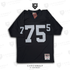 Howie Long Mitchell & Ness Autographed Black Jersey (Fanatics COA)