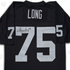 Howie Long Mitchell & Ness Autographed Black Jersey (Fanatics COA)
