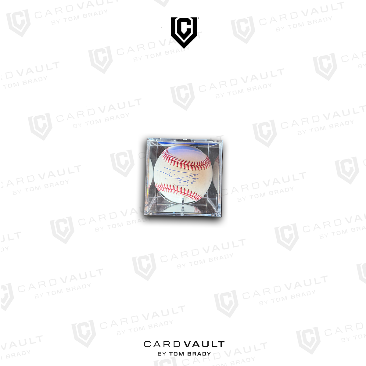 Jonny Gomes Signed Baseball in Case