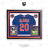Pete Alonso New York Mets Fanatics Authentic Autographed Deluxe Framed Blue Nike Replica Jersey
