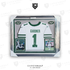 Ahmad "Sauce" Gardner New York Jets Autographed Deluxe Framed Fanatics Authentic White Limited Jersey