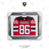 Jack Hughes New Jersey Devils Autographed Fanatics Authentic Framed Red Fanatics Premium Jersey