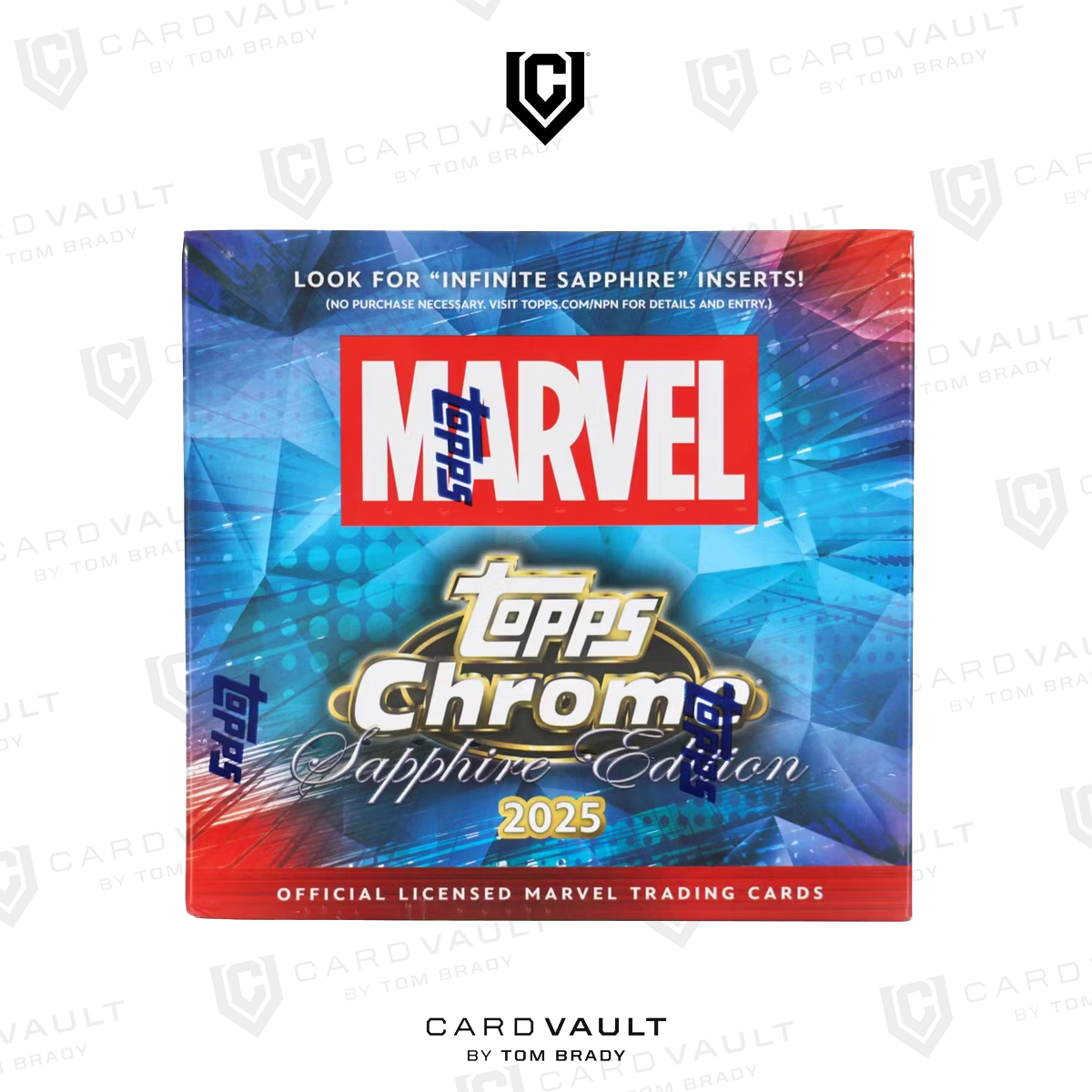 2025 Topps Marvel Comics Chrome Sapphire Hobby Box