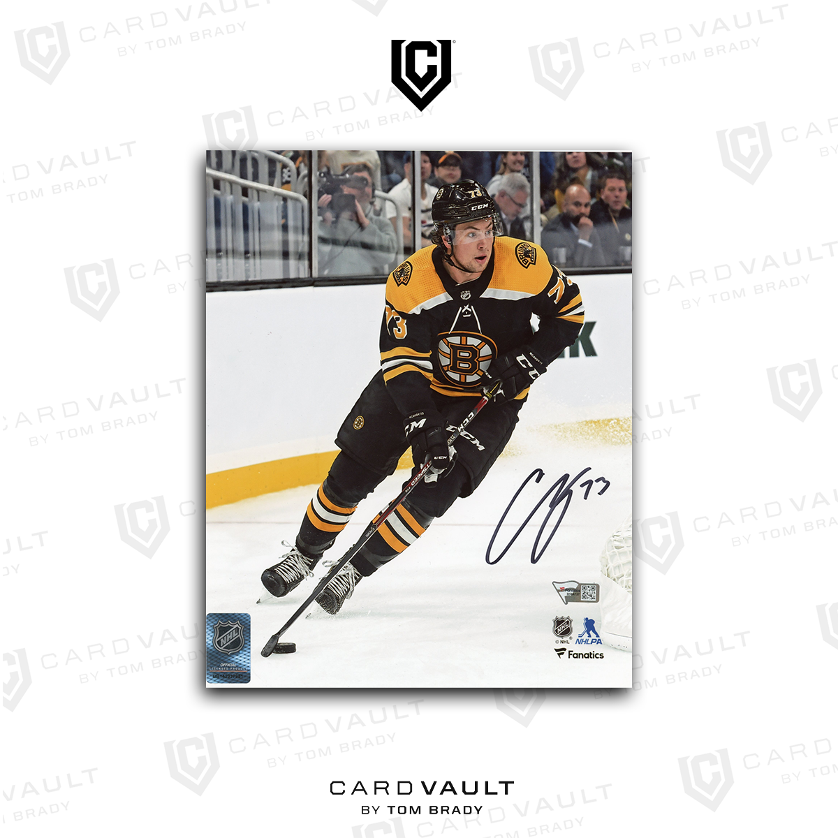 Charlie McAvoy 8x10 Autographed Photo (A)