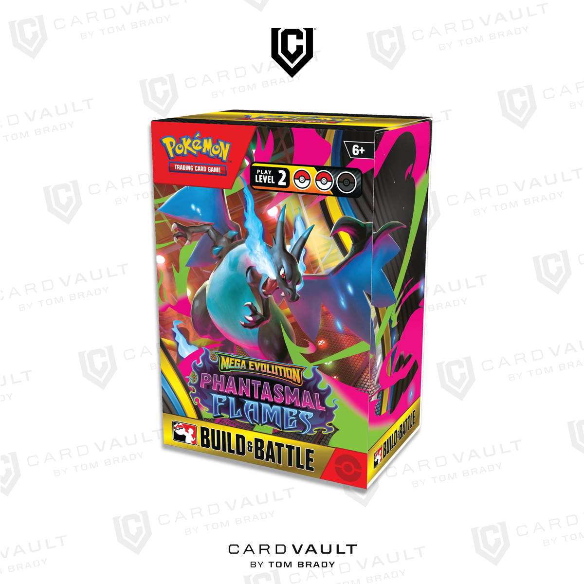 Pokemon Mega Evolution: Phantasmal Flames Build & Battle Box