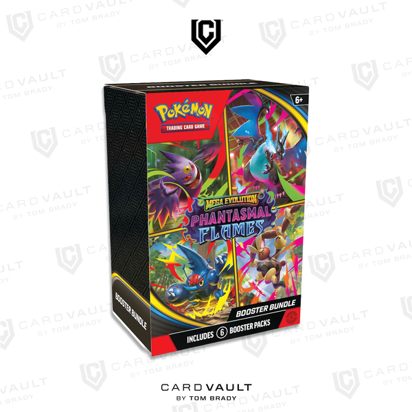 Pokmon: Mega Evolution ME02 Phantasmal Flames Booster Bundle Pokmon: Mega Evolution ME02 Phantasmal Flames Booster Bundle