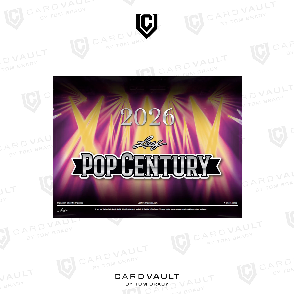 2026 Leaf Pop Century Metal Hobby Box