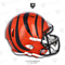 Joe Burrow Cincinnati Bengals Fanatics Autographed Riddell Speed Replica Helmet