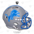 Jahmyr Gibbs Detroit Lions Autographed Fanatics Authentic 2024 Riddell Speed Replica Helmet