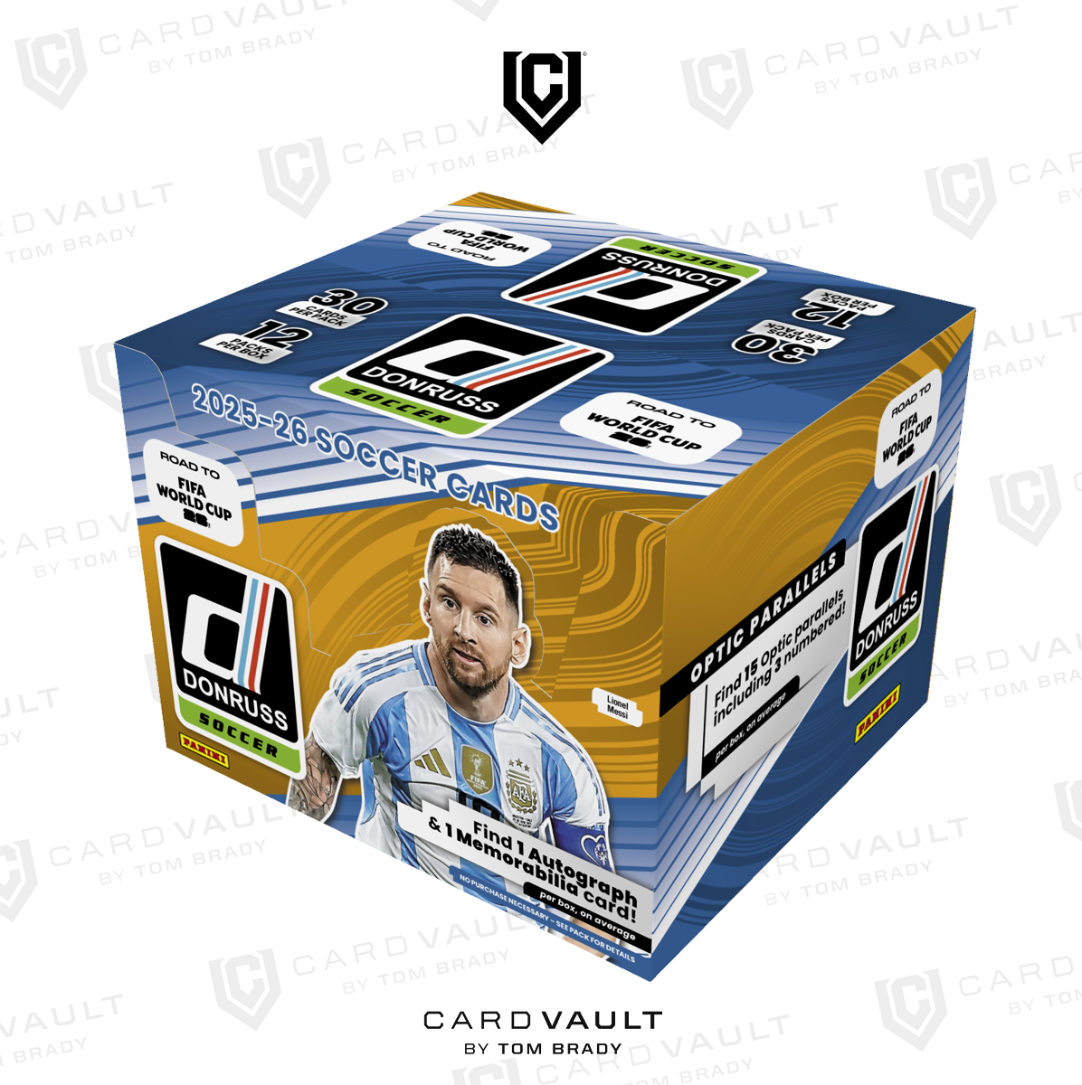 2025-26 Panini Donruss Road to World Cup Soccer Hobby Box