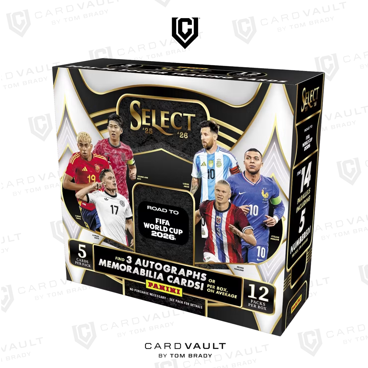 2025-26 Panini Select Road to FIFA World Cup Soccer Hobby Box
