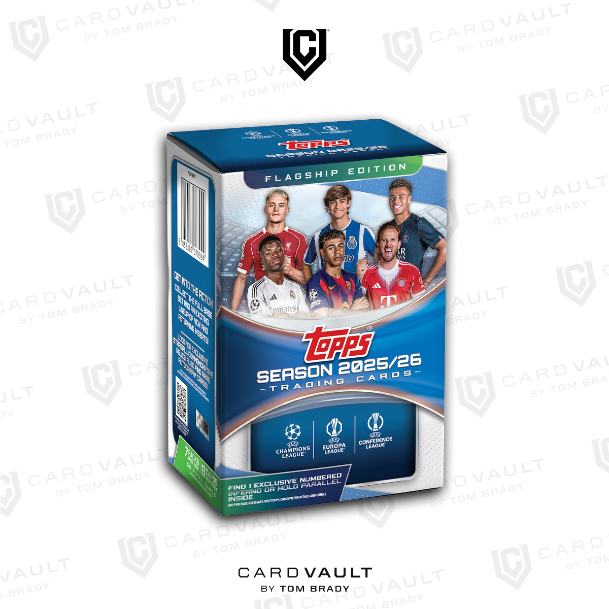 2025-26 Topps UEFA Club Competitions Soccer Blaster Box