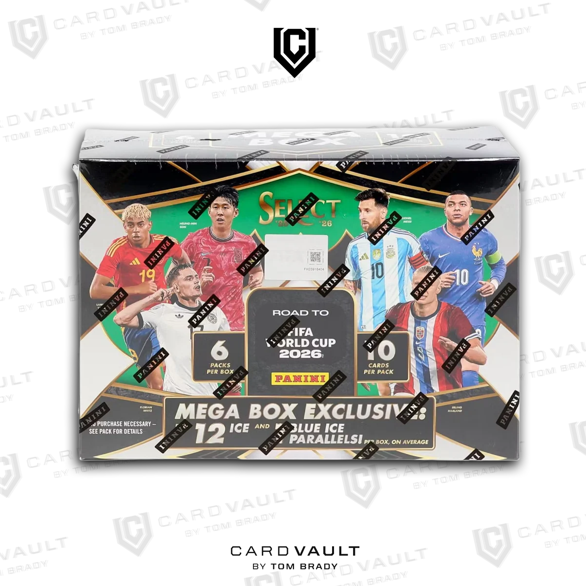 2025-26 Panini Select Road to FIFA World Cup Soccer Mega