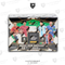 Front view of 2025-26 Panini Select Road to FIFA World Cup Soccer Mega box showcasing six packs and ten cards per pack